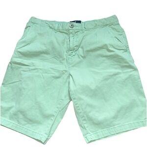 Men's 32 AEO American Eagle Outfitters PREP Casual Shorts Light Green